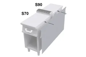 TMA-79DX ﻿Maskownica boczna RM Gastro 00026856