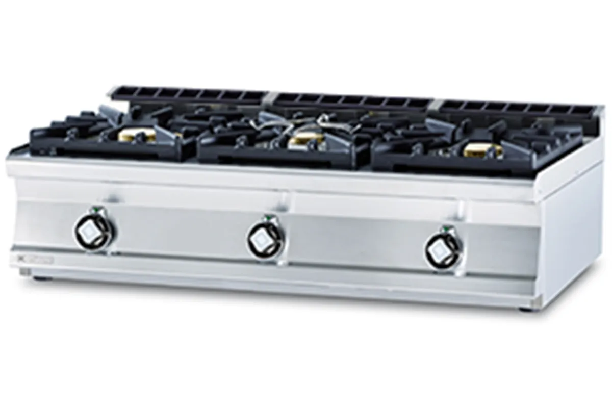 PC3T-712 G ﻿﻿Kuchnia gazowa RM Gastro 00026861