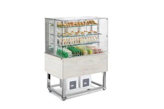 ES Platinium+ 4 RAL DF ﻿﻿Witryna chłodnicza Red Fox 00027231