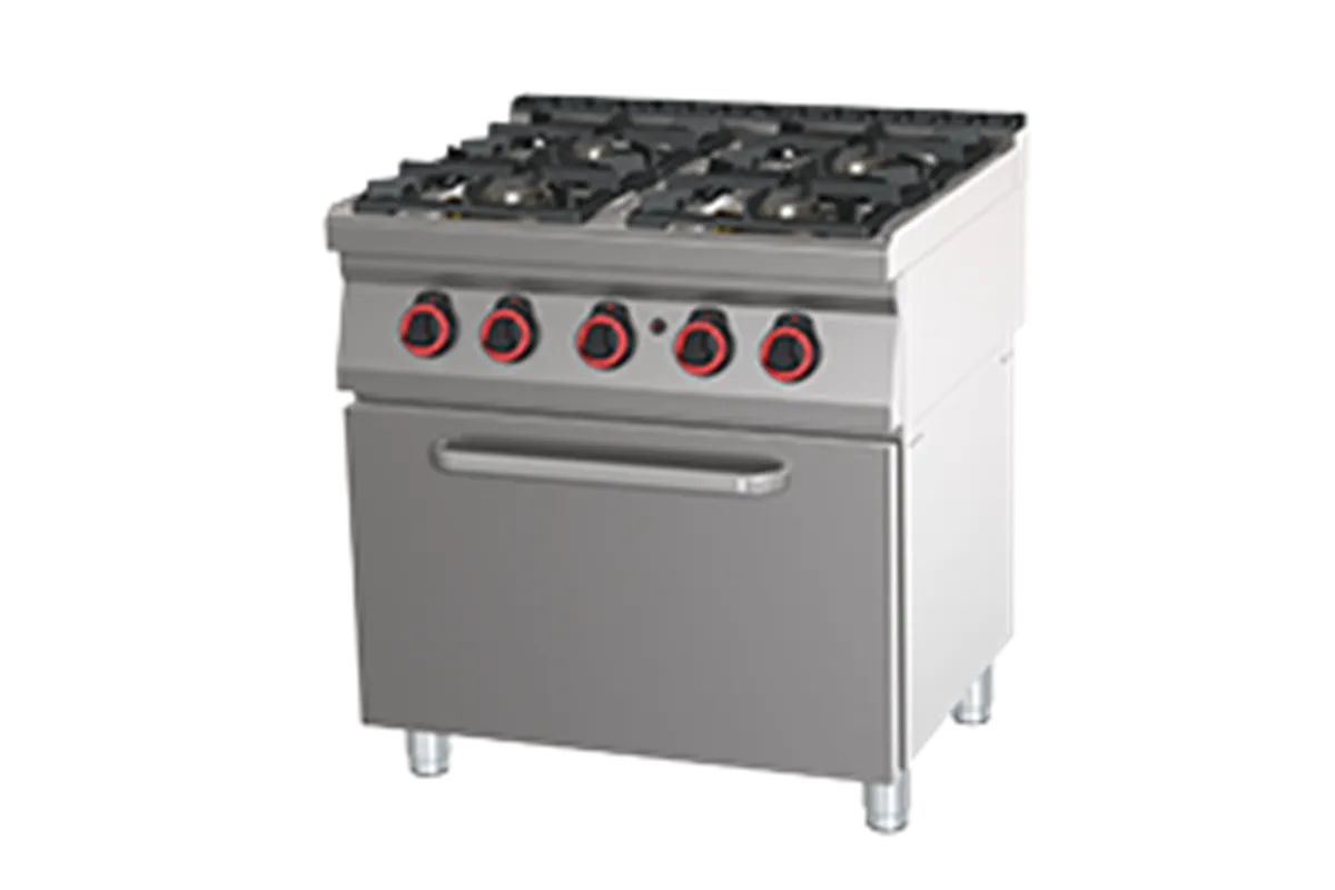 SPT 70/80 21 G ﻿Kuchnia gazowa z piekarnikiem Red Fox 00027272