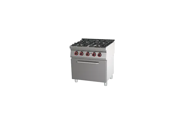 SPT 70/80 21 G ﻿Kuchnia gazowa z piekarnikiem Red Fox 00027272