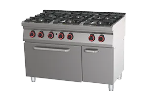 SPT 70/120 21 G ﻿Kuchnia gazowa z piekarnikiem Red Fox 00027274