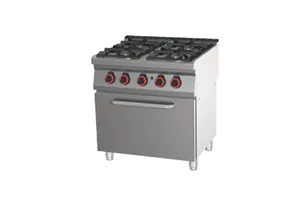 SPBT 70/80 21 G ﻿Kuchnia gazowa z piekarnikiem Red Fox 00027276