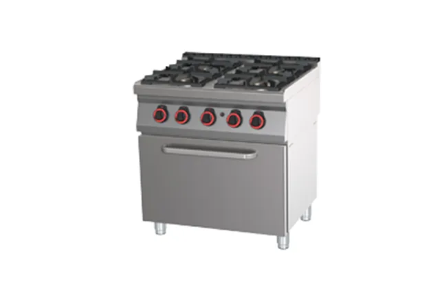 SPBT 70/80 21 G ﻿Kuchnia gazowa z piekarnikiem Red Fox 00027276