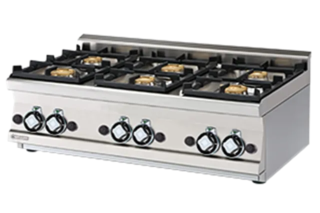 PCT-610 G ﻿﻿Kuchnia gazowa RM Gastro 00028263