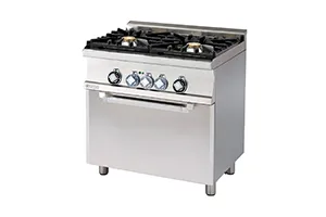 CFM2-68 GEM WOK ﻿﻿Kuchnia gazowa WOK z piekarnikiem elektrycznym RM Gastro 00028266