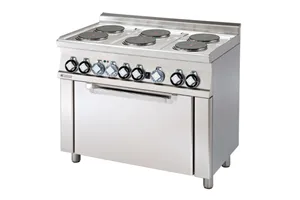 CFM6-610 ET ﻿﻿Kuchnia elektryczna z piekarnikiem RM Gastro 00028270