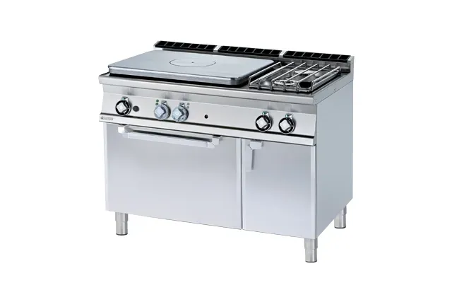 TPFV2-712 GEV/P ﻿﻿Kuchnia żeliwna gazowa z piekarnikiem elektrycznym RM Gastro 00028290