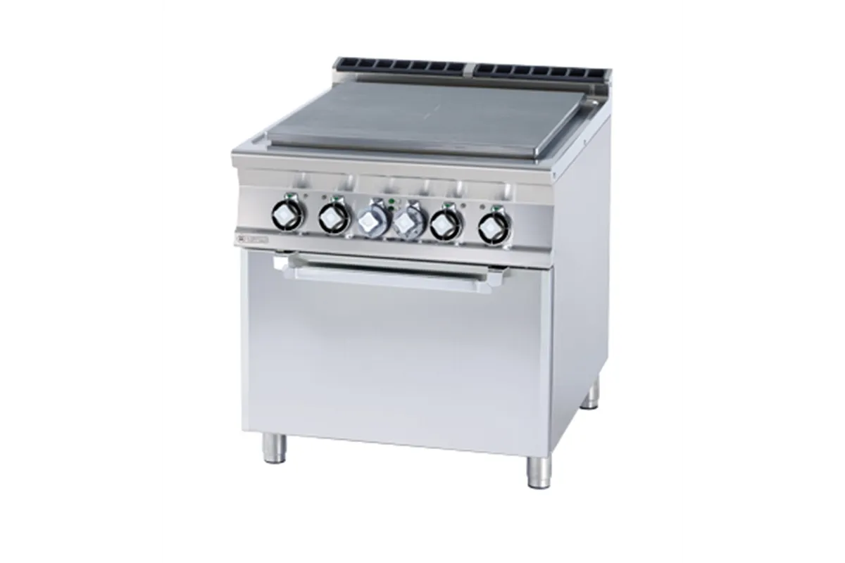 TPFV-98 ET ﻿﻿Kuchnia żeliwna ﻿z piekarnikiem elektryczna RM Gastro 00028334