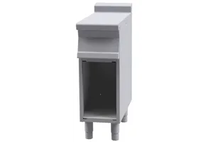 PLS-93 ﻿﻿Płyta ﻿robocza z szafką, bez szuflady RM Gastro 00028348