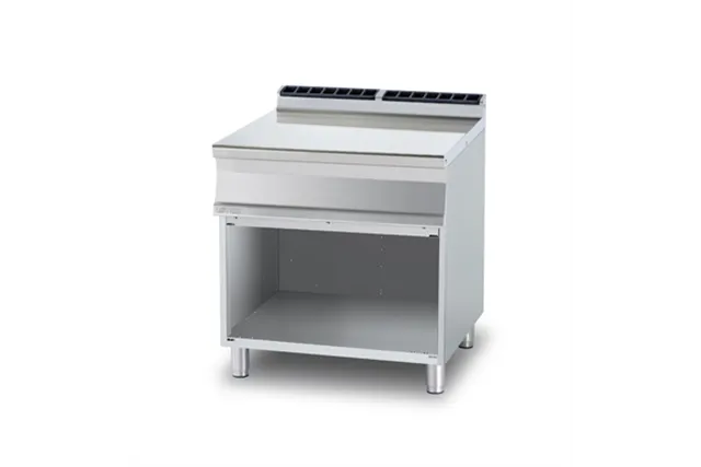 PLS-98 ﻿﻿Płyta ﻿robocza z szafką, bez szuflady RM Gastro 00028351