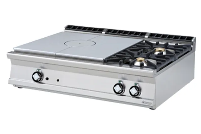 TP2T-912 G ﻿﻿Kuchnia ﻿żeliwna gazowa RM Gastro 00028480
