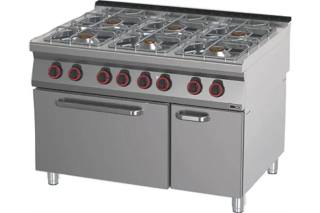 SPT 90/120 - 21 G ﻿Kuchnia gazowa z piekarnikiem Red Fox 00028586