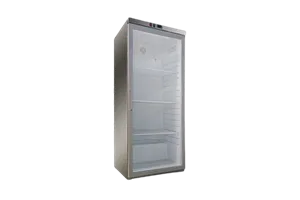 DRR 600 GS ﻿Szafa chłodnicza - 570 l, nierdzewna, przeszklone drzwi Red Fox 00031008