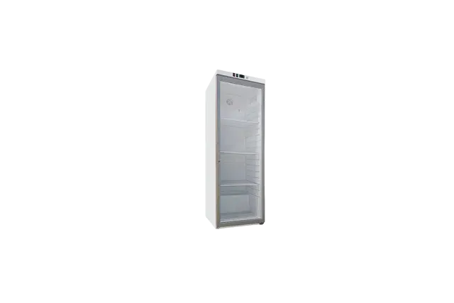 DRR 400 G ﻿Szafa chłodnicza - 350 l, lakierowana, przeszklone drzwi Red Fox 00031013