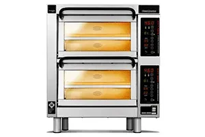 Piec do pizzy 2-komorowy sterowany elektronicznie PizzaMaster 00031454