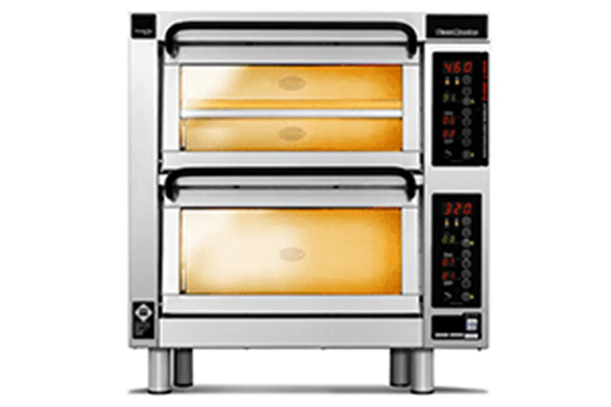 Piec do pizzy 2-komorowy sterowany elektronicznie PizzaMaster 00031458