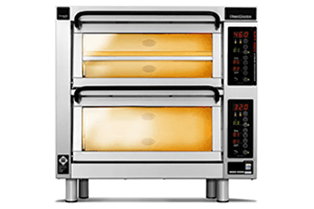 Piec do pizzy 2-komorowy sterowany elektronicznie PizzaMaster 00031463