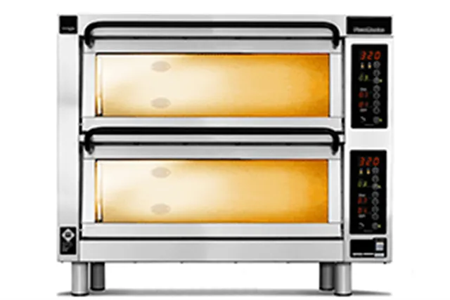 Piec do pizzy 2-komorowy sterowany elektronicznie PizzaMaster 00031469