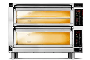 Piec do pizzy 2-komorowy sterowany elektronicznie PizzaMaster 00031472