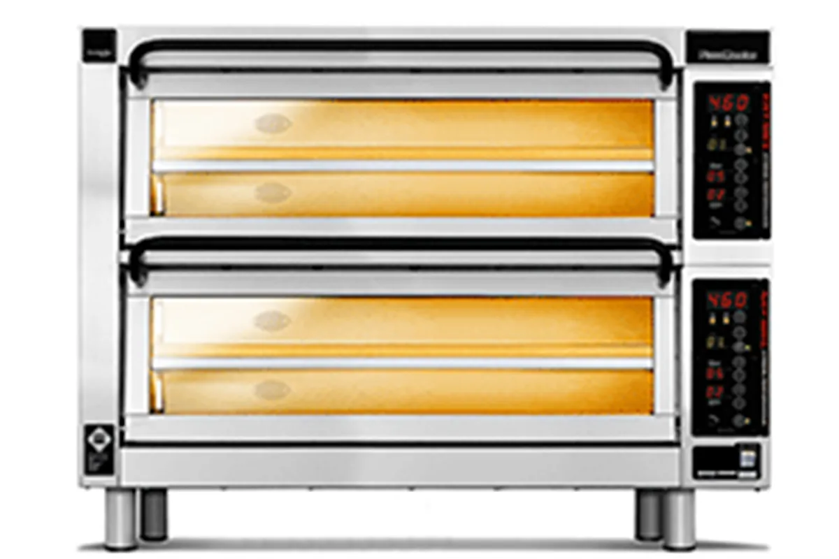 Piec do pizzy 2-komorowy sterowany elektronicznie PizzaMaster 00031473