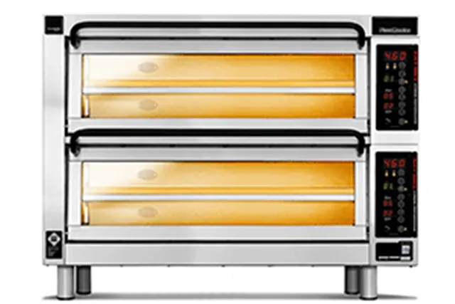 Piec do pizzy 2-komorowy sterowany elektronicznie PizzaMaster 00031473