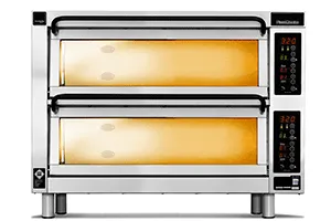 Piec do pizzy 2-komorowy sterowany elektronicznie PizzaMaster 00031474