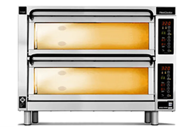 Piec do pizzy 2-komorowy sterowany elektronicznie PizzaMaster 00031474