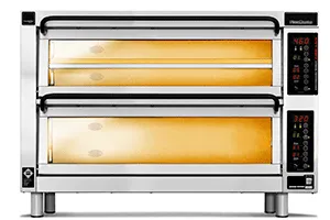 Piec do pizzy 2-komorowy sterowany elektronicznie PizzaMaster 00031477