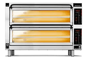 Piec do pizzy 2-komorowy sterowany elektronicznie PizzaMaster 00031478