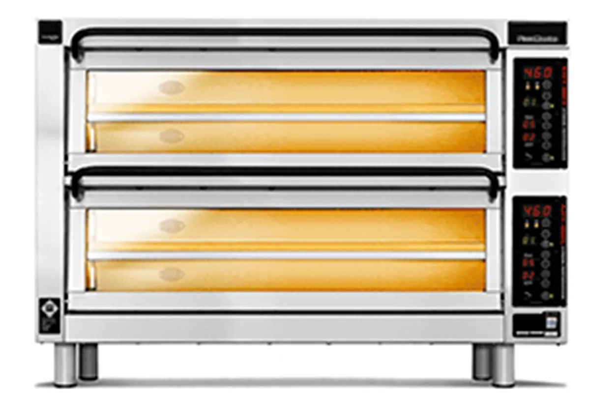 Piec do pizzy 2-komorowy sterowany elektronicznie PizzaMaster 00031478