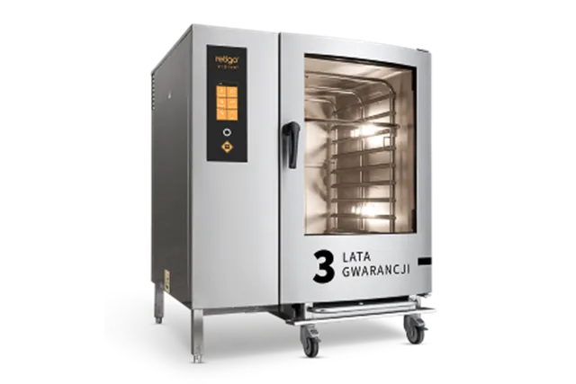 O 1221 b Plus ﻿﻿﻿Piec 12x GN 2/1 bojlerowy RM Gastro 00032076