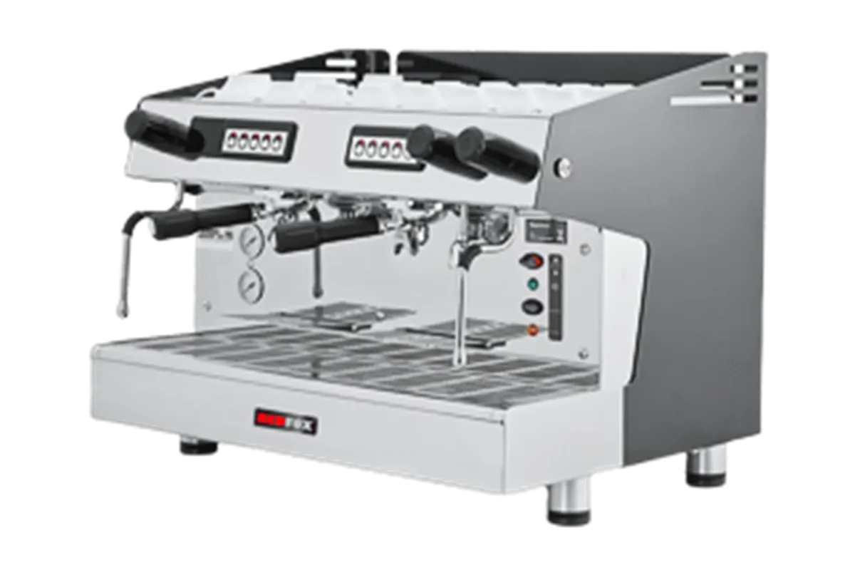 A 2/B Ekspres do kawy 2-grupowy czarny Red Fox 00032114