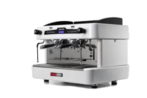 Q 2/W Ekspres do kawy 2-grupowy biały Red Fox 00032112