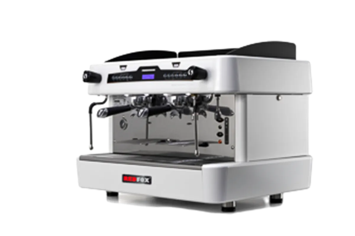 Q 2/W Ekspres do kawy 2-grupowy biały Red Fox 00032112