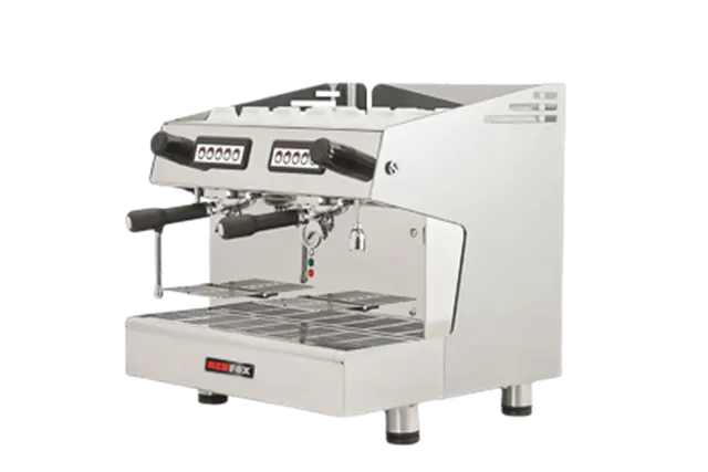 A 2C/W Ekspres do kawy 2-grupowy biały Red Fox 00032120