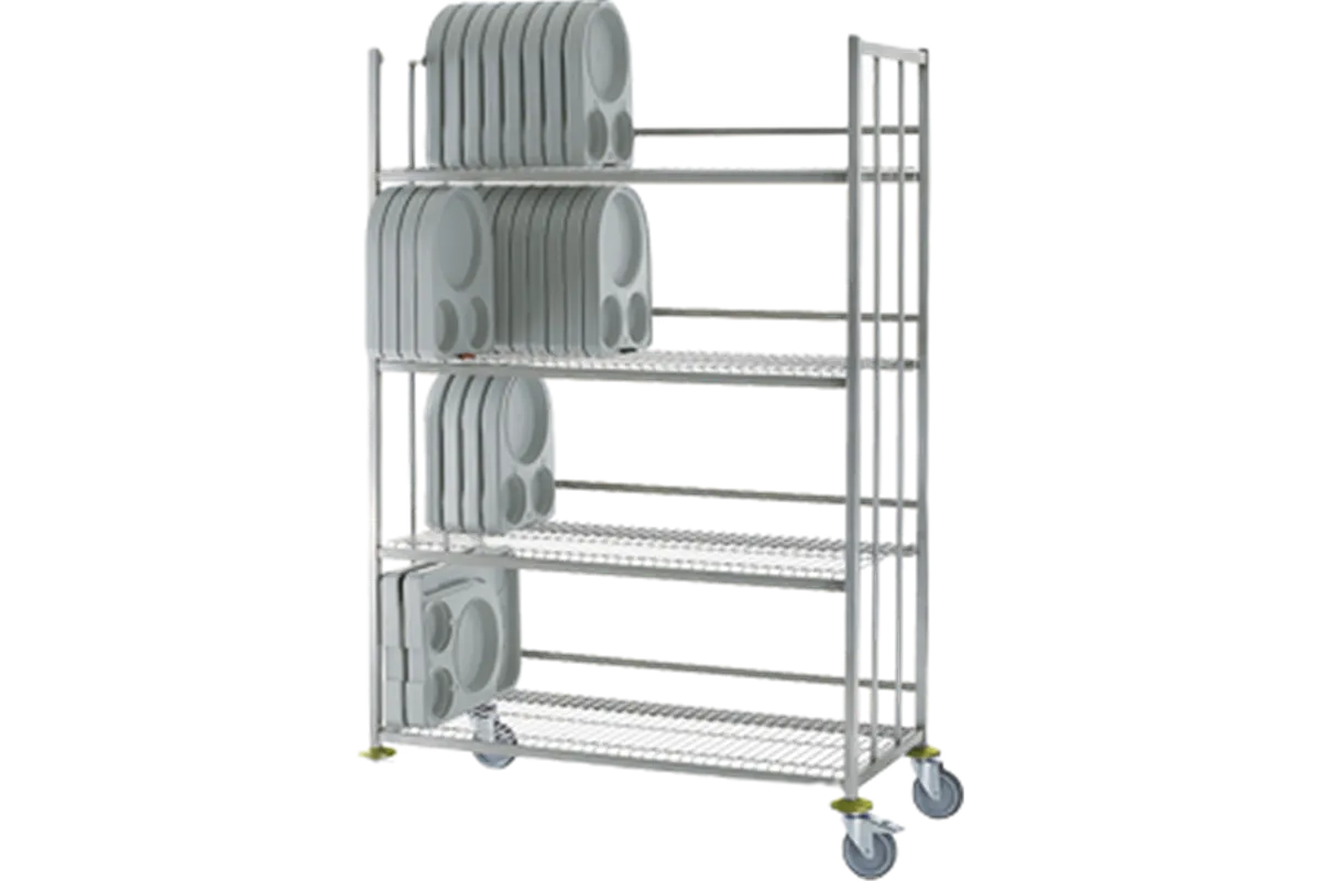 Wózek 4 półkowy na tace MenuMobile 00032346