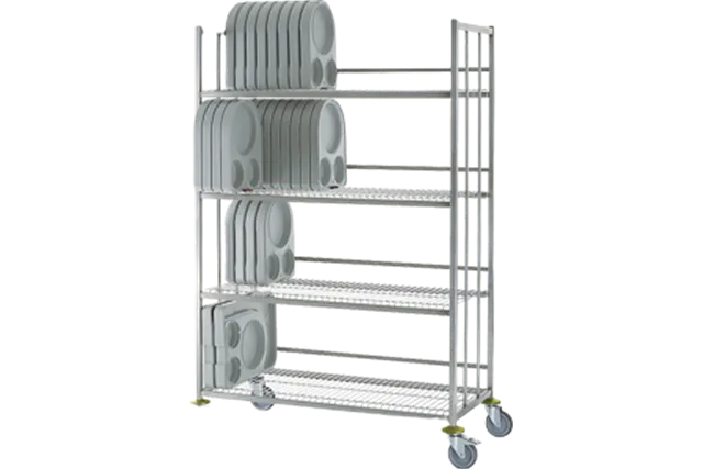 Wózek 4 półkowy na tace MenuMobile 00032346