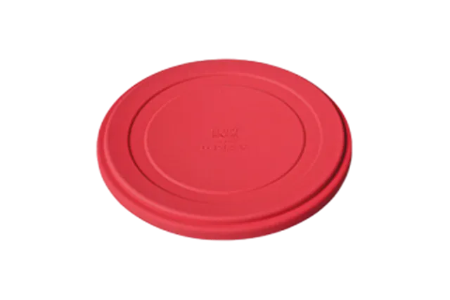 Pokrywka silikonowa czerwona do talerza obiadowego MenuMobile 00032358