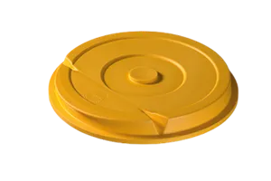 Pokrywka syntetyczna żółta do talerza obiadowego MenuMobile 00032365