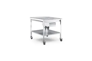 Stół na kółkach ze stali nierdzewnej Wexiodisk 00034226