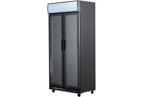 Szafa chłodnicza przeszklona, 2-drzwiowa, V 569 l Stalgast 850590