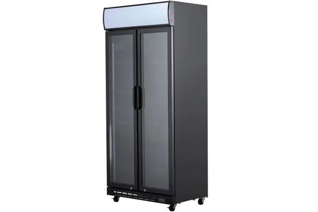 Szafa chłodnicza przeszklona, 2-drzwiowa, V 569 l Stalgast 850590