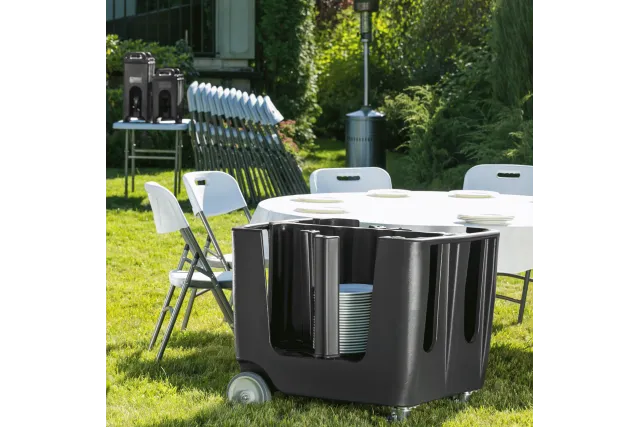 Stół cateringowy okrągły 1500x740 mm Amerbox 810996