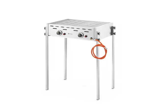 Roast-Master Pro Grill gazowy, 11,6kW, 790x560x900mm HENDI 148808