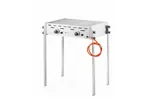 Roast-Master Pro Grill gazowy, 11,6kW, 790x560x900mm HENDI 148808