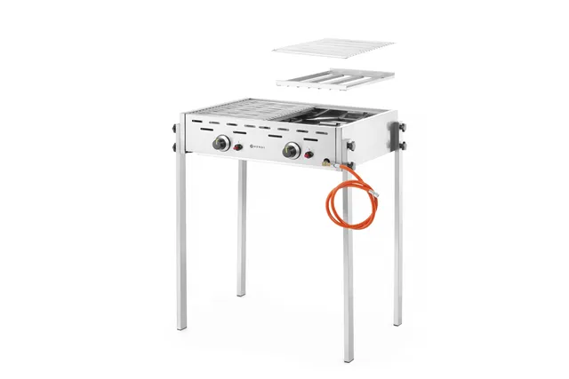 Roast-Master Pro Grill gazowy, 11,6kW, 790x560x900mm HENDI 148808