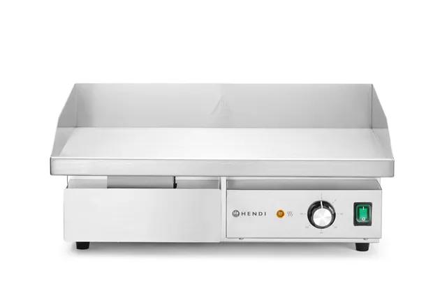 Płyta grillowa, gładka, Budget Line, gładka, 220-240V/3000W, 550x430x240mm HENDI 154977