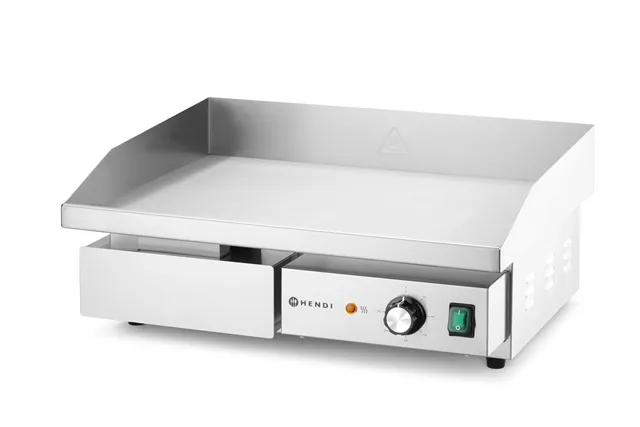Płyta grillowa, gładka, Budget Line, gładka, 220-240V/3000W, 550x430x240mm HENDI 154977