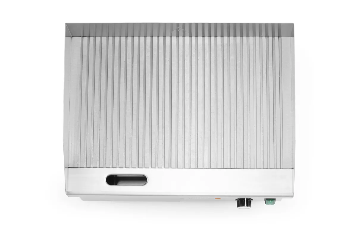 Płyta grillowa żebrowana, Budget Line, ryflowana, 220-240V/3000W, 550x430x240mm HENDI 154984
